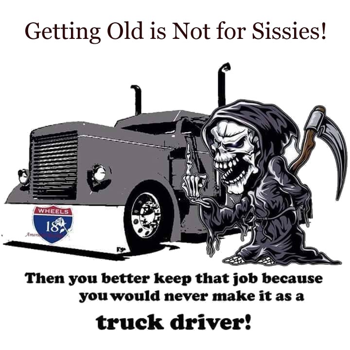 getting old is not for sissies